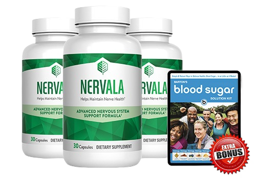 Nervala Nerve Support Supplement Bottle